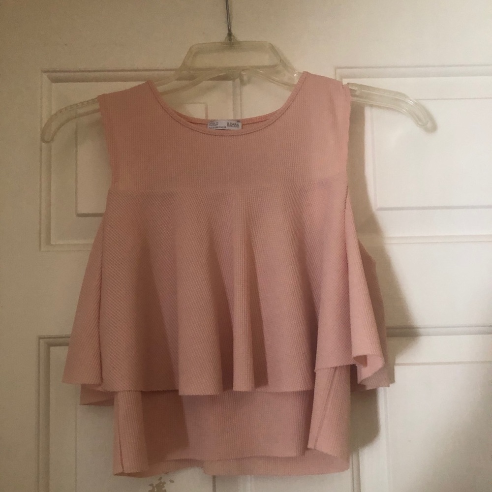 Blush pink Zara Blouse